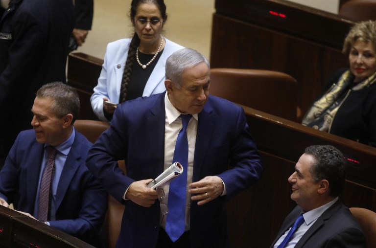 البرلمان الإسرائيلي يصوت في قراءة أولى على حل نفسه