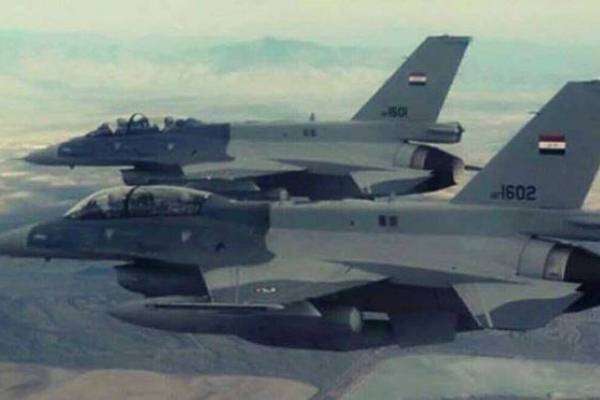 طائرت أف 16 عراقية في طريقها لتنفيذ ضربة عسكرية ضد قيادات داعش