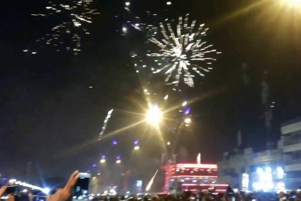 بدء احتفالات العراقيين بحلول السنة الجديدة
