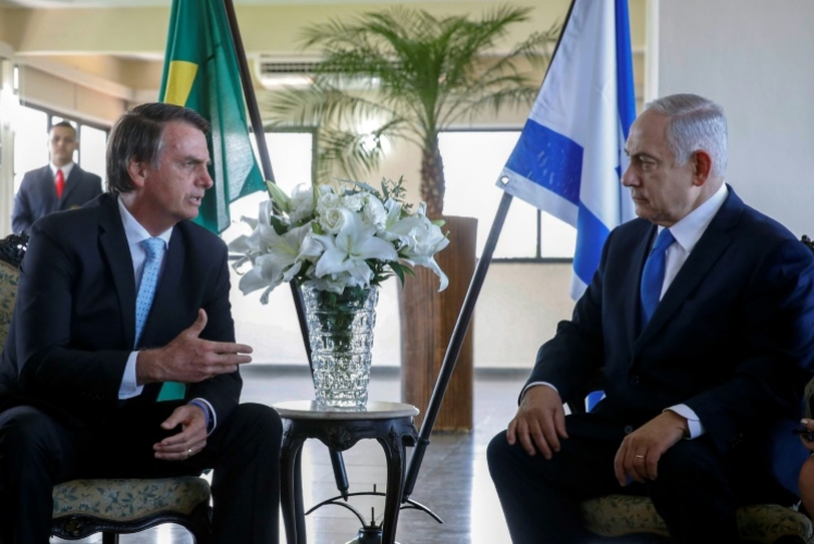 بولسونارو يؤكّد عزمه على نقل سفارة البرازيل إلى القدس