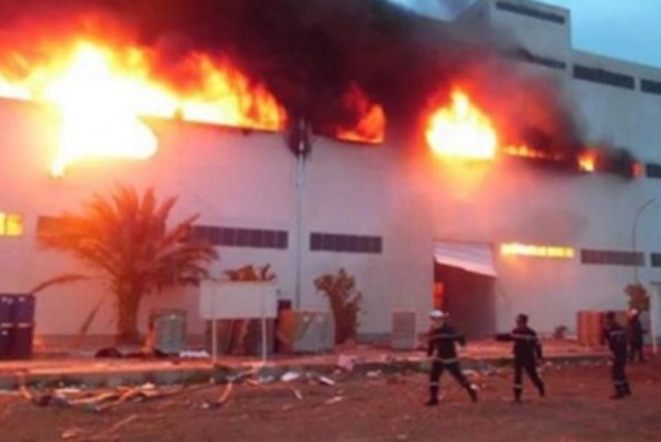 حريق مبنى احتجاز الفتيات المشردات في بغداد