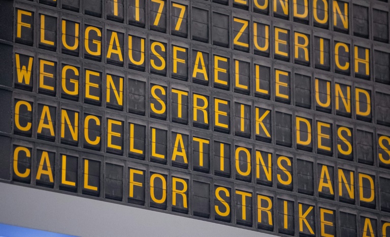 إلغاء مئات الرحلات بسبب إضراب في مطارات ألمانيا
