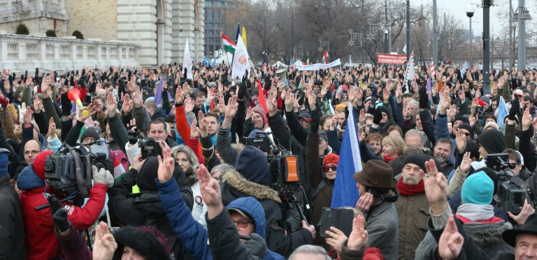 تظاهرات جديدة ضد رئيس الوزراء المجري