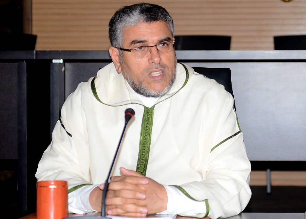 مصطفى الرميد وزير الدولة المكلف حقوق الإنسان في المغرب