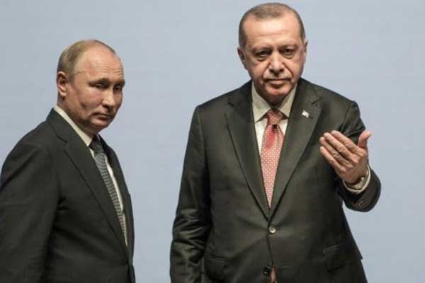 بوتين وأردوغان يبحثان رغبة تركيا في إنشاء 