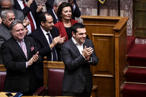 البرلمان اليوناني يوافق على اتفاق تغيير اسم مقدونيا