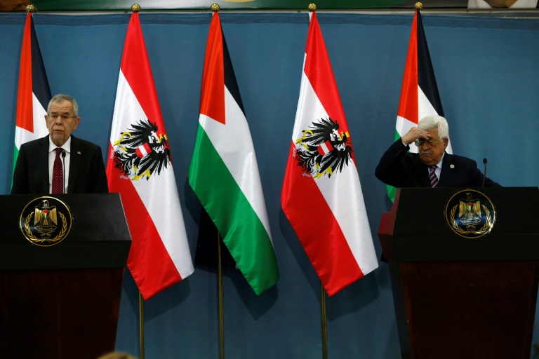 عباس يدعو النمسا والاتحاد الاوروبي للاعتراف بدولة فلسطين