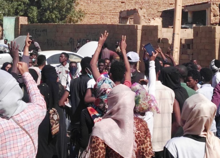 متظاهرون في أم درمان