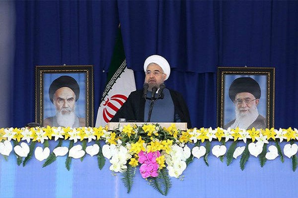 روحاني: سنعزز قواتنا العسكرية وبرامجنا الصاروخية