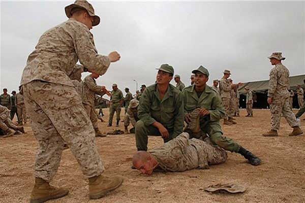 جانب من المناورات العسكرية الأميركية المغربية - صورة من الأرشيف