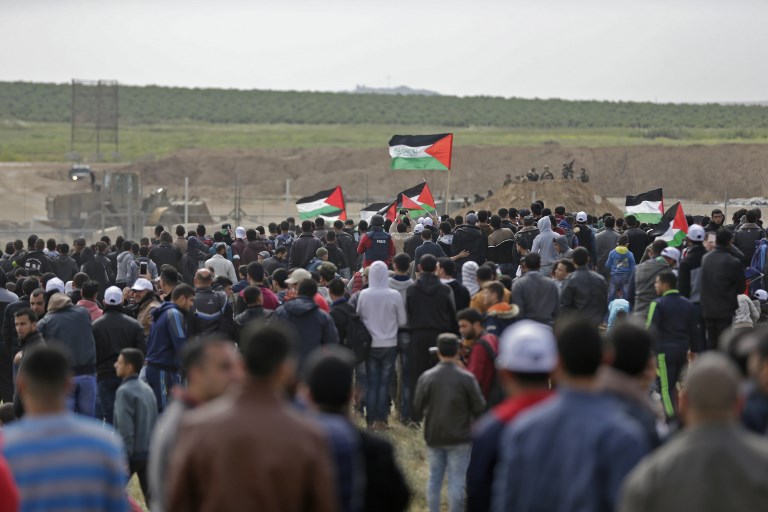 مسيرات العودة في قطاع غزة- ارشيفية