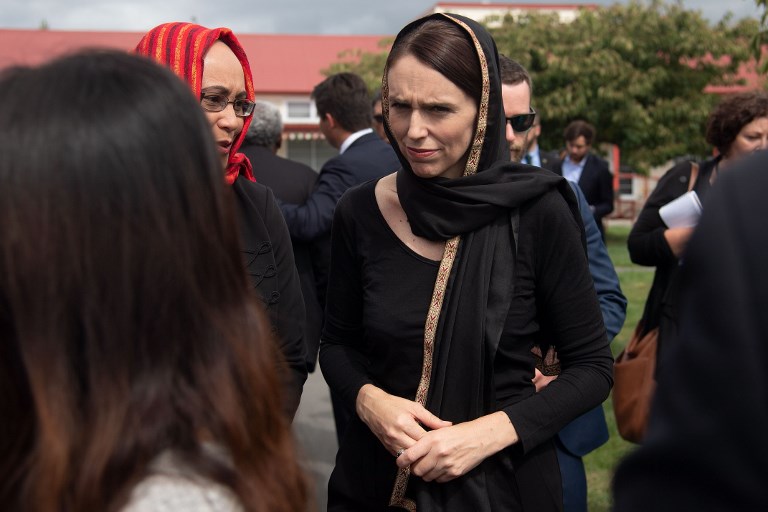 رئيسة الوزراء النيوزيلندية تعزي أسر الضحايا 