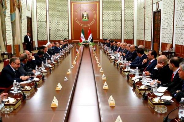  جلسة المباحثات الرسمية العراقية الإيرانية برئاسة عبد المهدي وروحاني