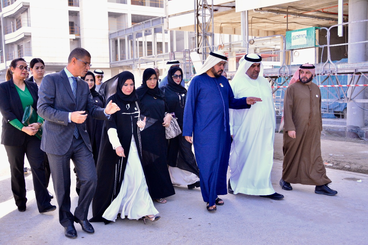 رئيسة البرلمان الإماراتي تزور مشاريع بلادها في الرباط