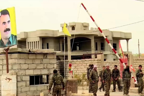 مقر لحزب العمال التركي الكردستاني في سنجار