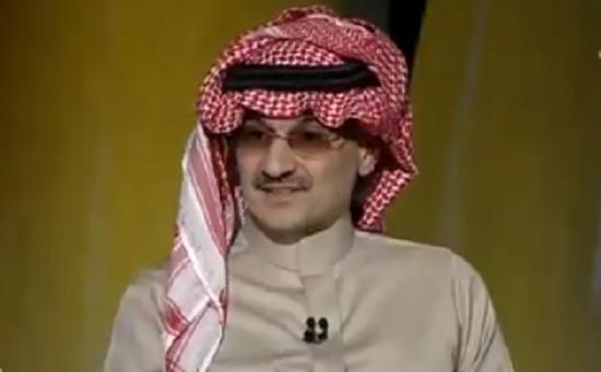  رجل الأعمال السعودي الأمير الوليد بن طلال