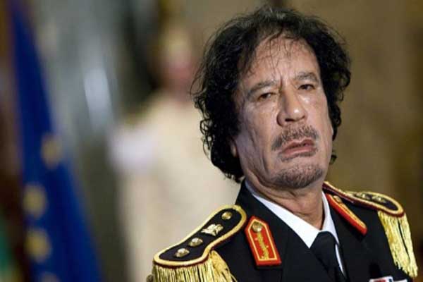 الزعيم الليبي الراحل العقيد معمّر القذافي