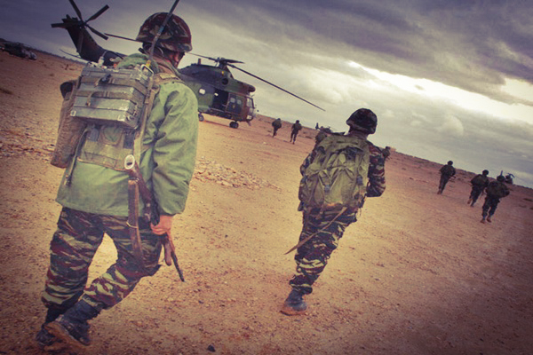 الجيش المغربي في الصحراء