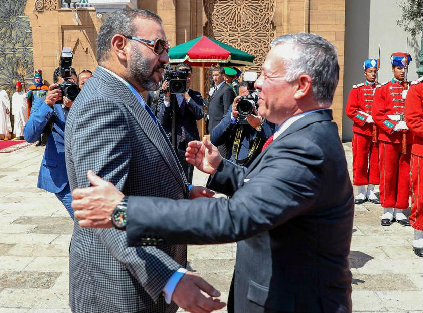 عاهلا المغرب والأردن: القدس أولوية قصوى