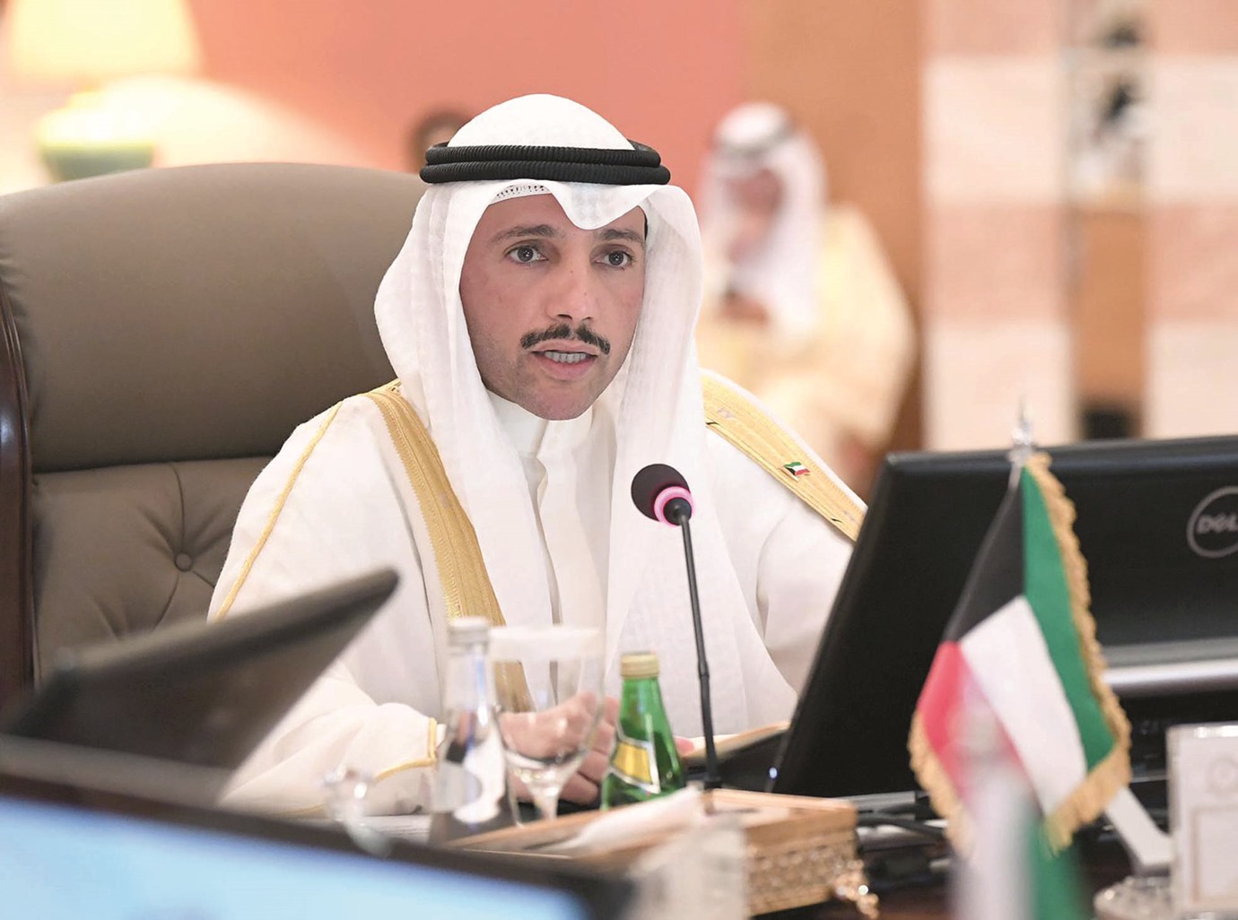 رئيس مجلس الأمة الكويتي مرزوق الغانم 