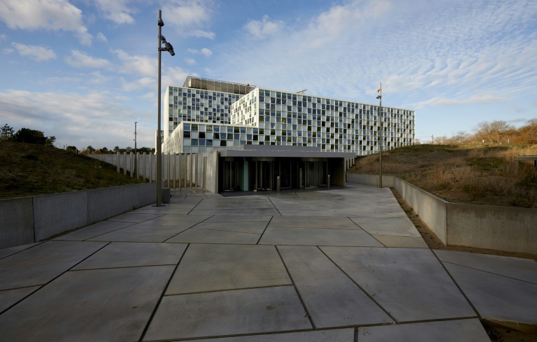 المبنى الجديد للمحكمة الجنائية الدولية في لاهاي في 23 تشرين الثاني/نوفمبر 2015. 