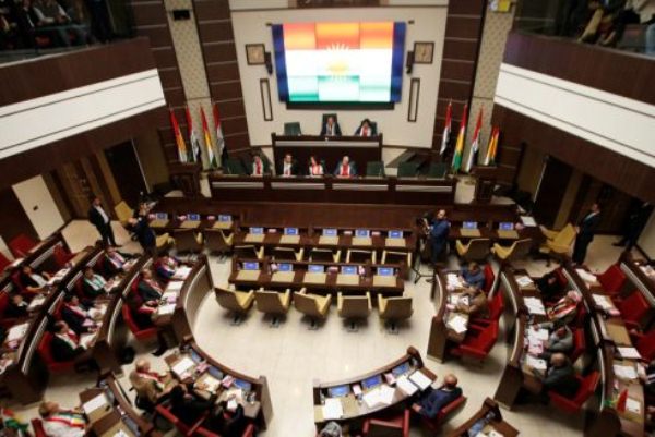 برلمان إقليم كردستان العراق منعقدًا في أربيل