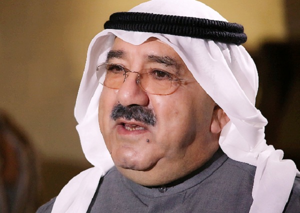 رئيس مجلس الوزراء بالإنابة ووزير الدفاع الشيخ ناصر صباح الأحمد الصباح