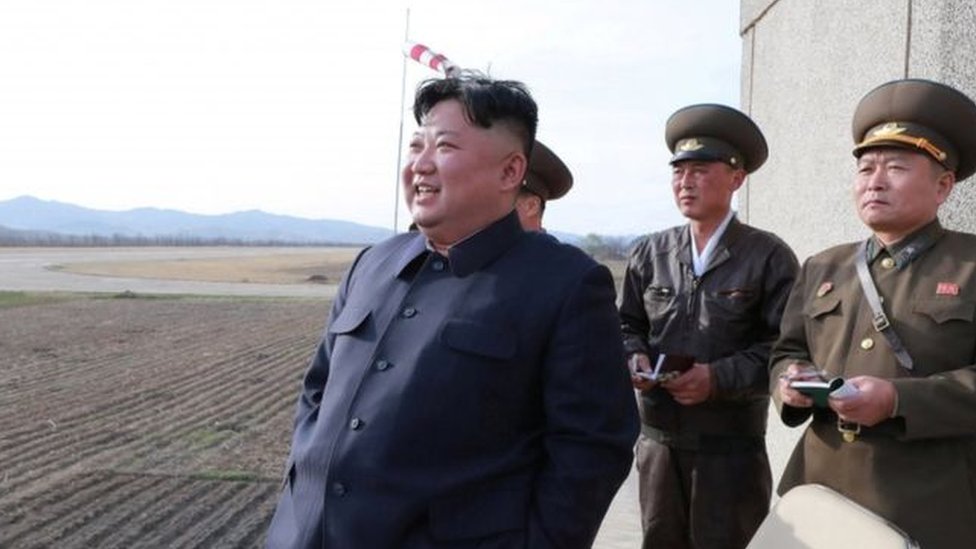 كيم جونغ أون زعيم كوريا الشمالية 