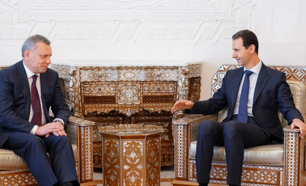 الاسد مستقبلا يوم السبت مساعد رئيس الوزراء الروسي 