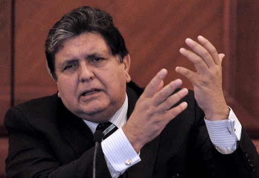 رئيس البيرو الأسبق غارسيا يؤكد براءته في رسالة نشرت بعد انتحاره