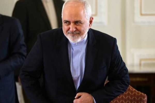 وزير الخارجية الإيراني محمد جواد ظريف في طهران في 13 فبراير 2019