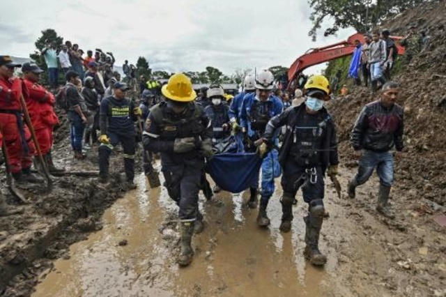 ارتفاع حصيلة انزلاق التربة في كولومبيا إلى 28 قتيلا على الاقل