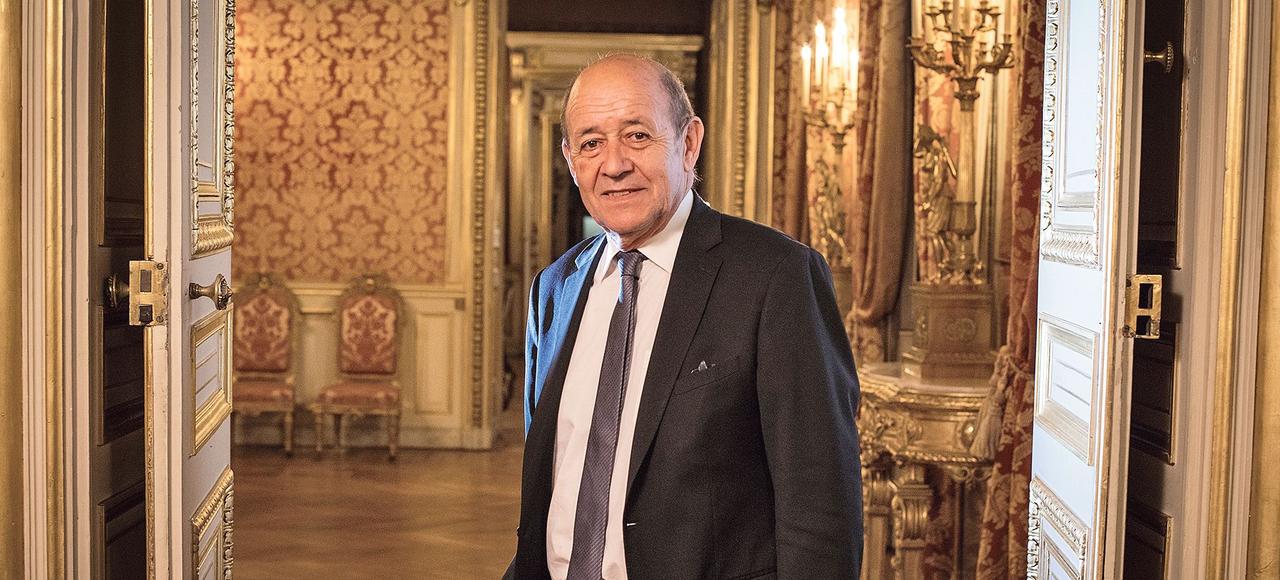 وزير الخارجيّة الفرنسي جان إيف لودريان