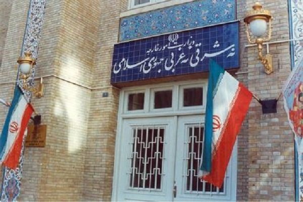 واجهة مبنى وزارة الخارجية الإيرانية في طهران