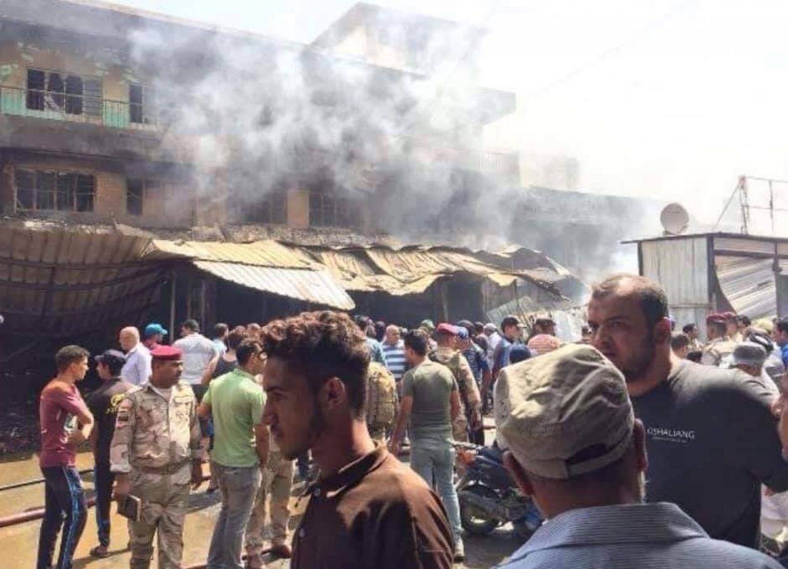 ثمانية قتلى على الأقل بتفجير انتحاري في بغداد