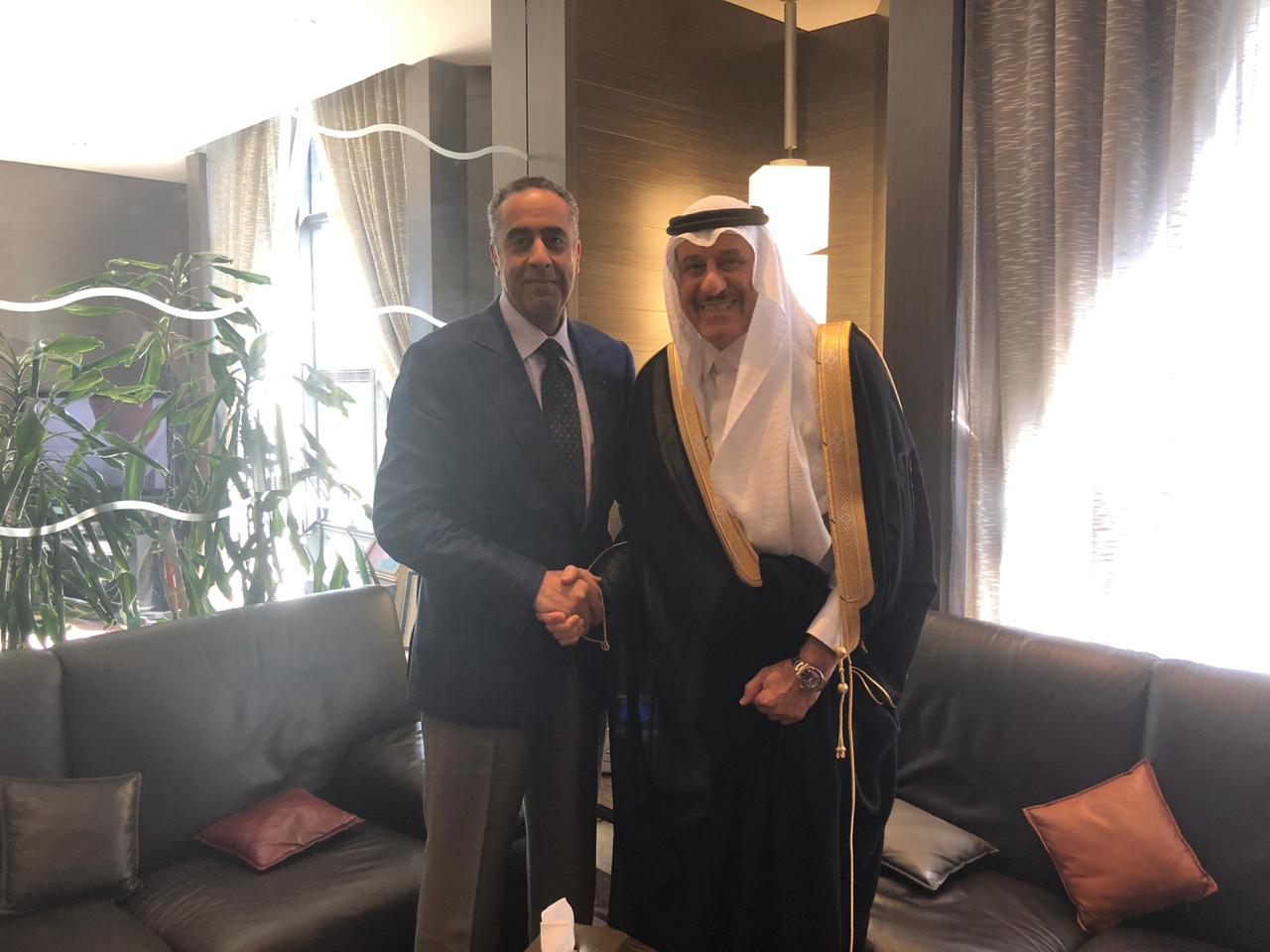 السفير السعودي مع المدير العام للمديرية العامة لمراقبة التراب الوطني في المغرب