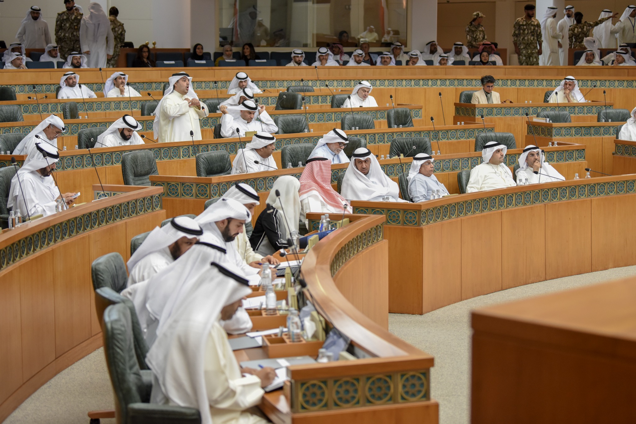 مجلس الأمة الكويتي خلال جلسة سابقة 