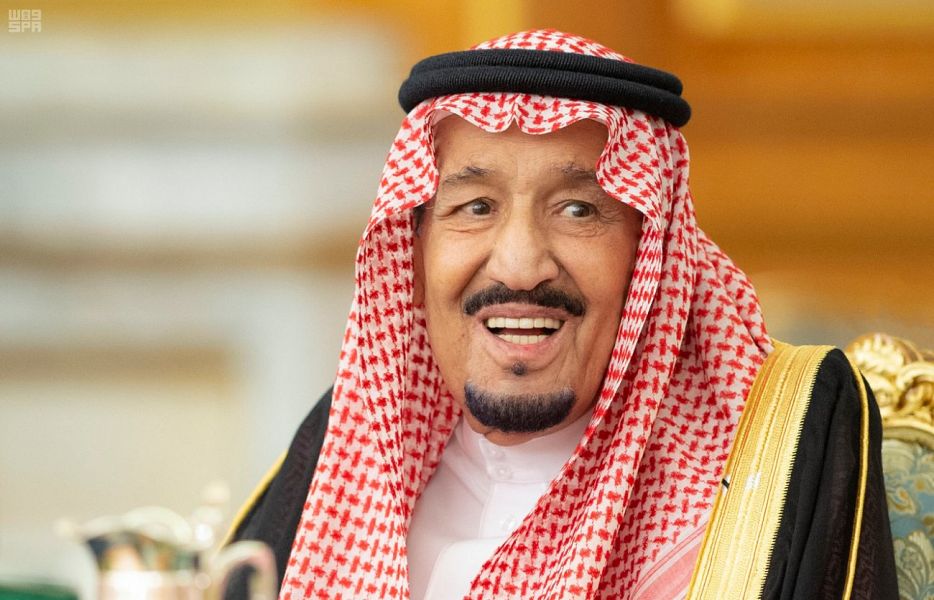 العاهل السعودي خلال ترؤسه مجلس الوزراء يوم الثلاثاء - واس