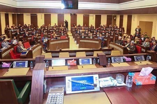 برلمان إقليم كردستان مجتمعًا