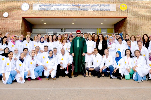 العاهل المغربي يدشن مركزا طبيا متعدد الأقطاب في الدار البيضاء
