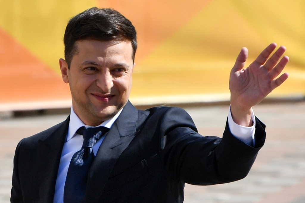 الرئيس الاوكراني الجديد 