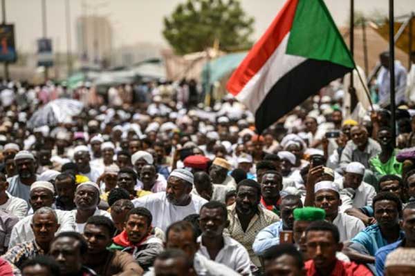 من الاحتجاجات السودانية الأخيرة