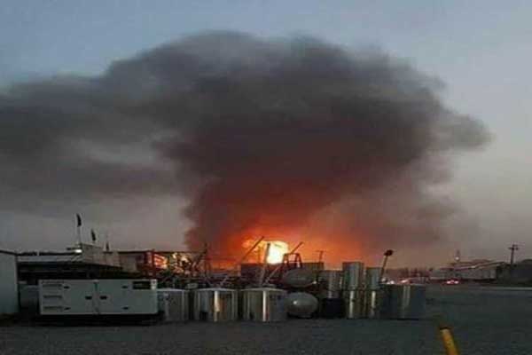 انفجار ضخم يهز محيط السفارة الأميركية في بغداد