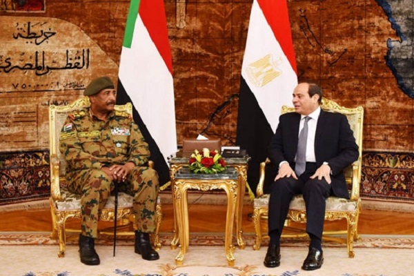 تفاصيل زيارة رئيس المجلس العسكري السوداني لمصر