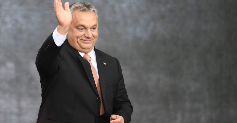  رئيس الوزراء المجري القومي فيكتور أوربان 