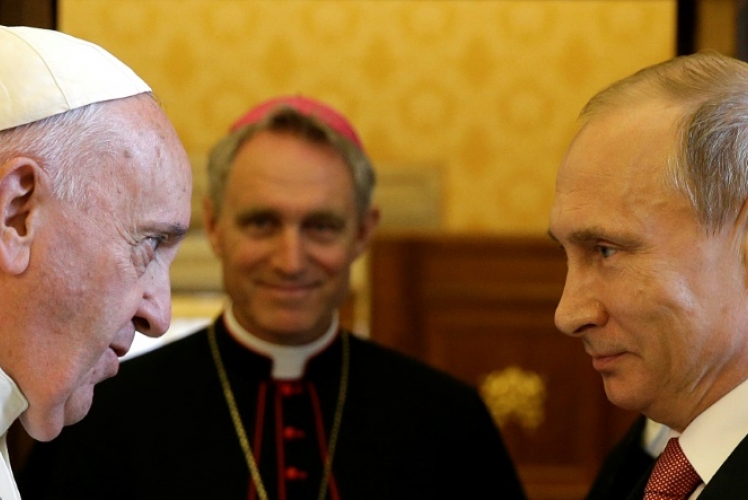 البابا فرنسيس سيستقبل الرئيس الروسي فلاديمير بوتين في 4 يوليو