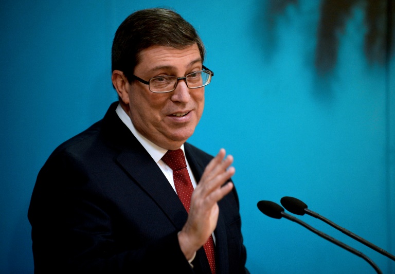  وزير الخارجية الكوبي، برونو رودريجيز