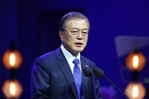 الرئيس الكوري الجنوبي يأمل بلقاء ثالث بين ترمب وكيم