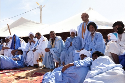 سهرات انتخابية تحت الخيام في حملة الانتخابات الرئاسية في موريتانيا
