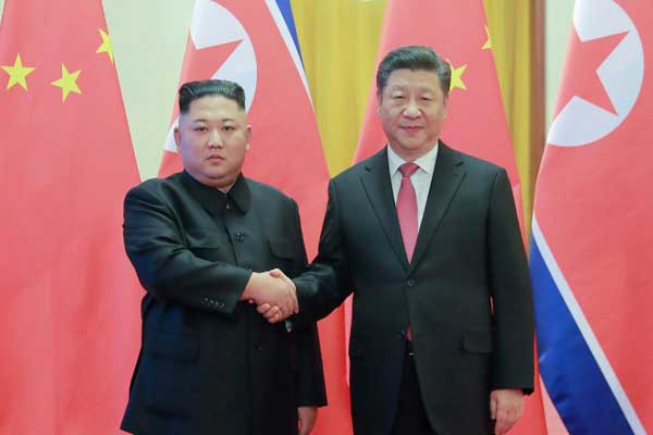 الرئيس الصيني شي جينبينغ يزور الخميس والجمعة كوريا الشمالية بدعوة من زعيمها كيم جونغ أون